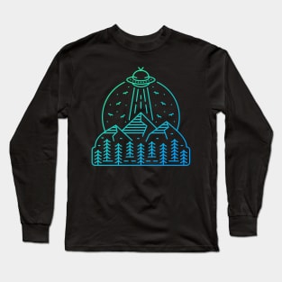 Ufo Invasion Long Sleeve T-Shirt